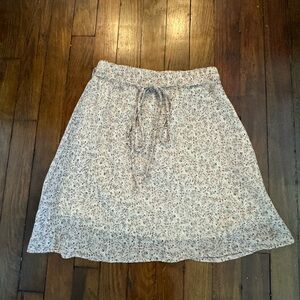 Audrey 3+1 Pink Floral Skirt Size S